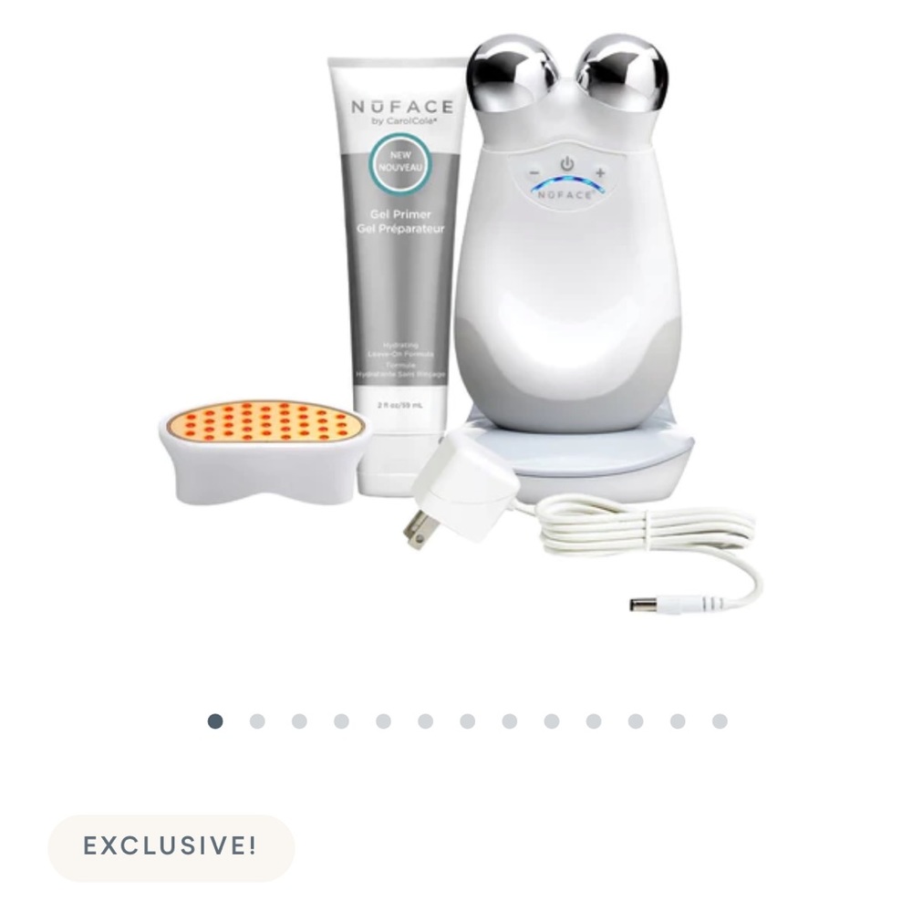 Brand new never opened NuFace Trinity and wrinkle reducer